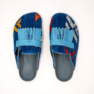Kilim Clog Franche Blue 39