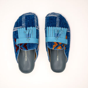 Kilim Clog Franche Blue 40
