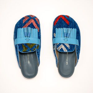 Kilim Clog Franche Blue 36
