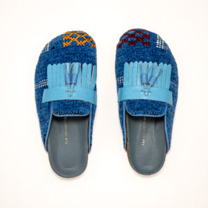 Kilim Clog Franche Blue 37