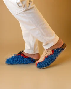 Mens Moroccan Carpet Shoes Handmade Kilim Footwear